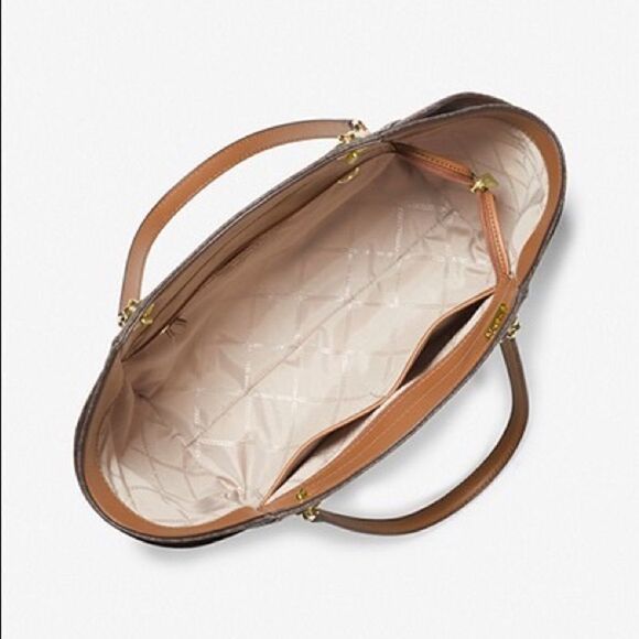 Michael Kors Jet Set Travel Large Logo Shoulder Bag - Picture 3 of 5